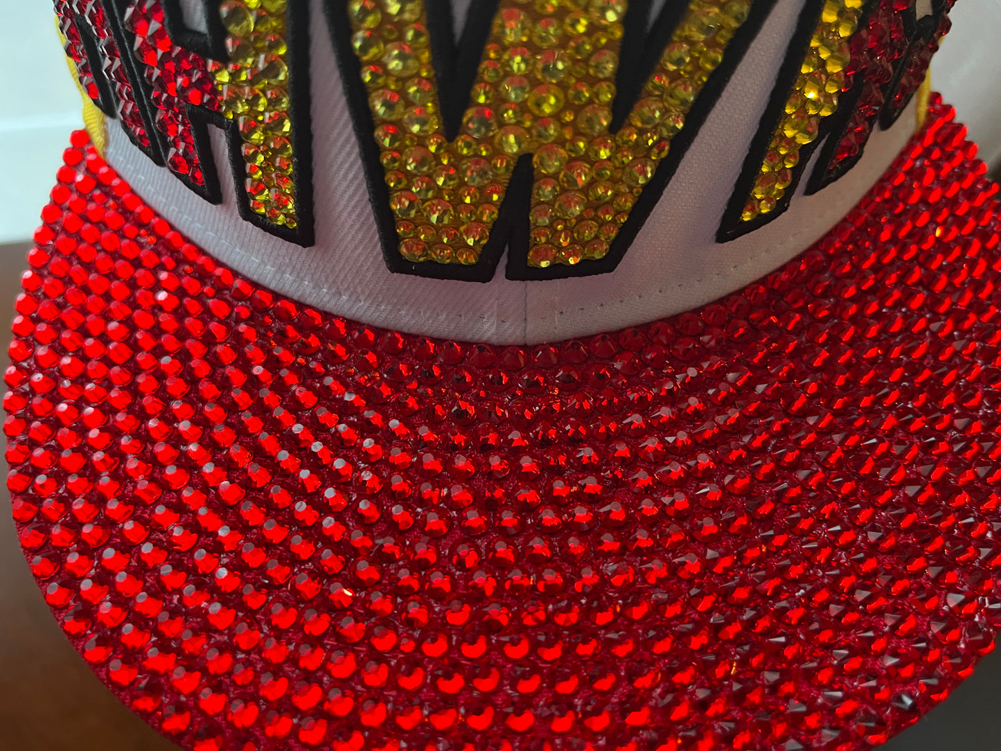 Blinged Out Atlanta Hawks Baseball Cap