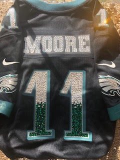 Blinged Out Football Jersey